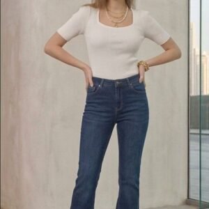 The "Dubai Skyline" Classic Bootcut Jean